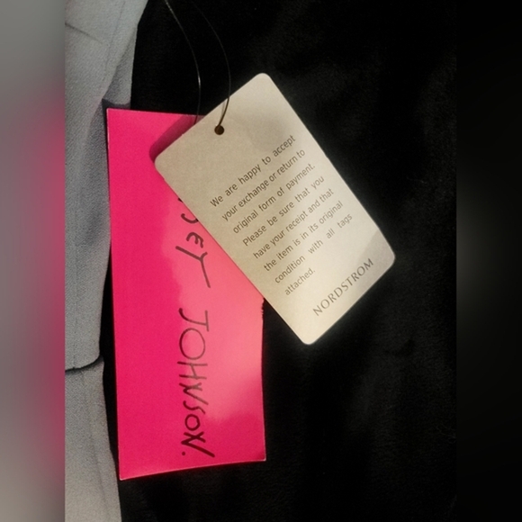 Betsey Johnson Scuba Crepe Sleeveless Midi Dress - Blue Grey - NWT 4 - Picture 7 of 15